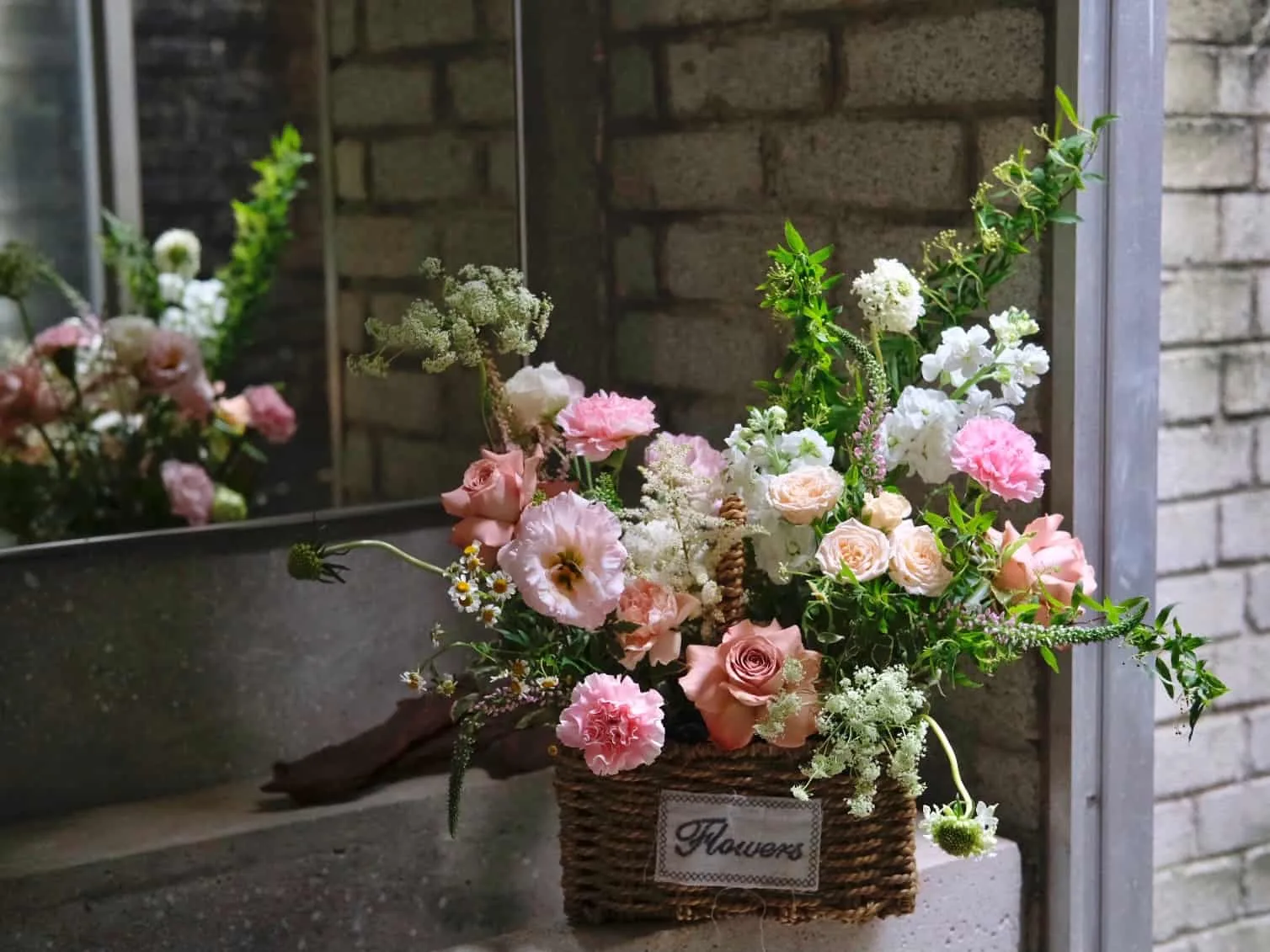 Garden Style Flower Basket 1
