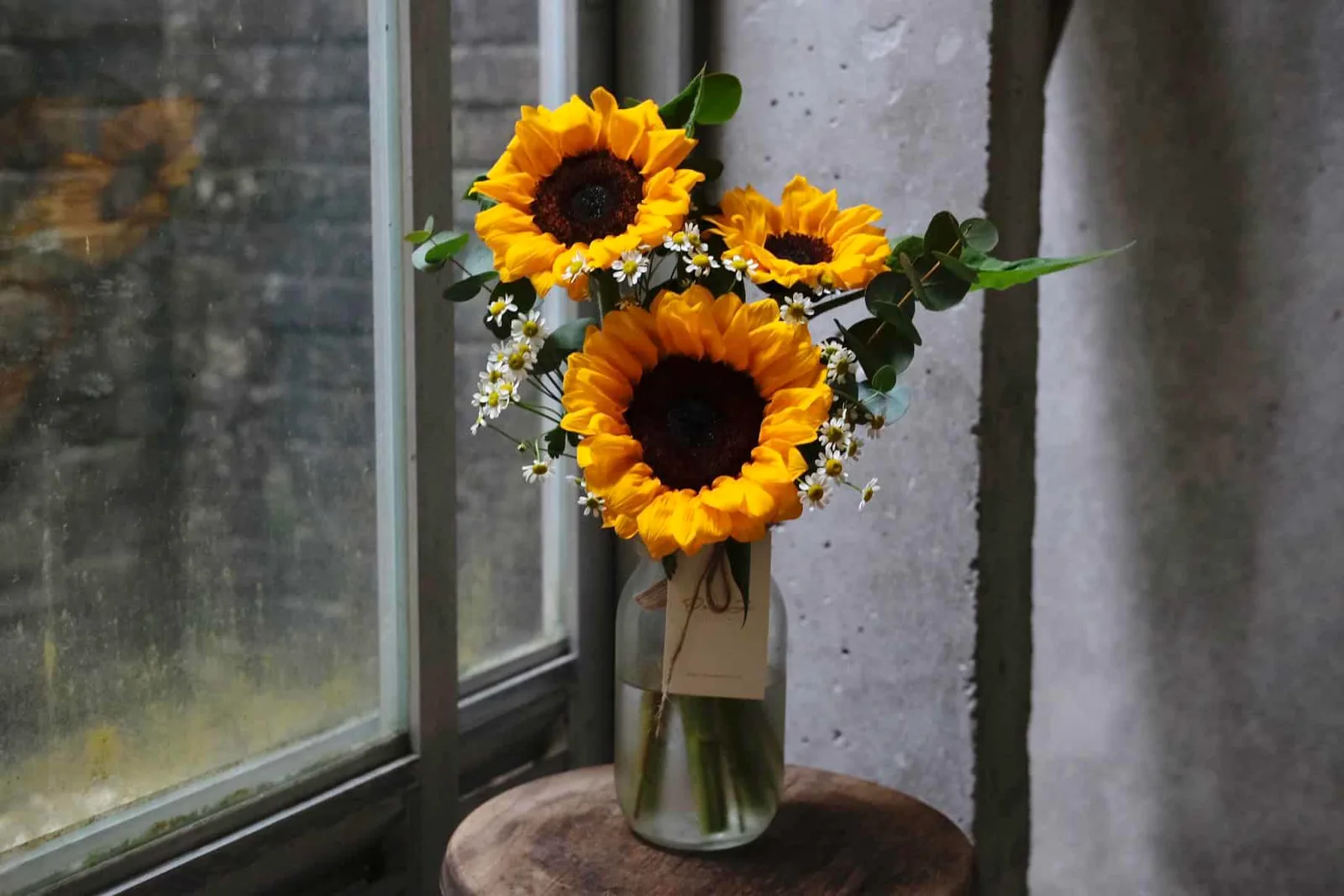 Sunflowers in Jar 1