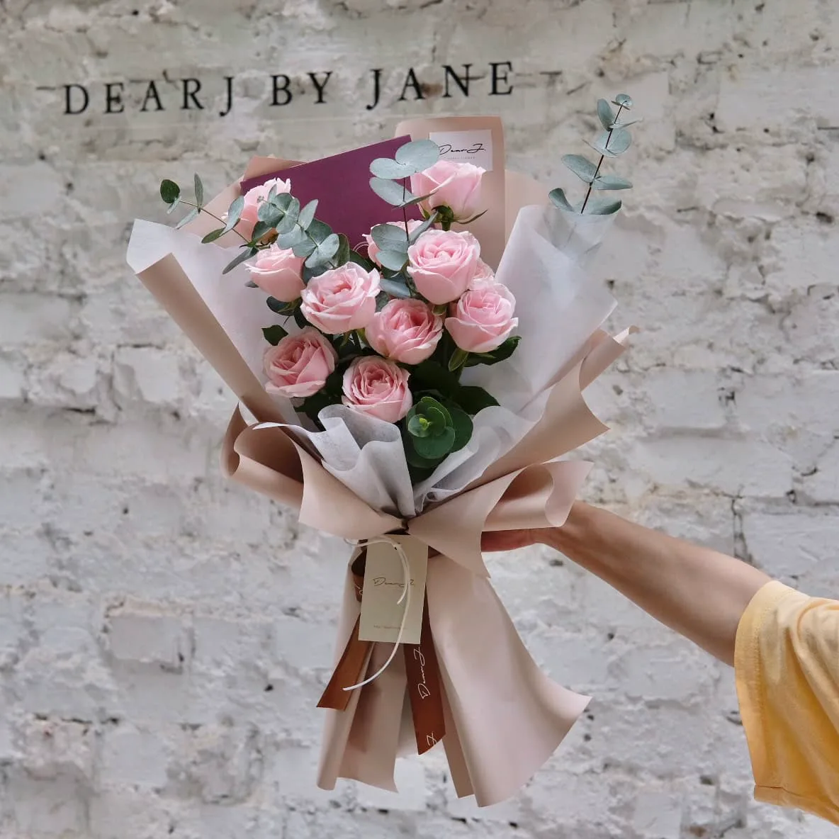 Minimalist Pink Roses 1