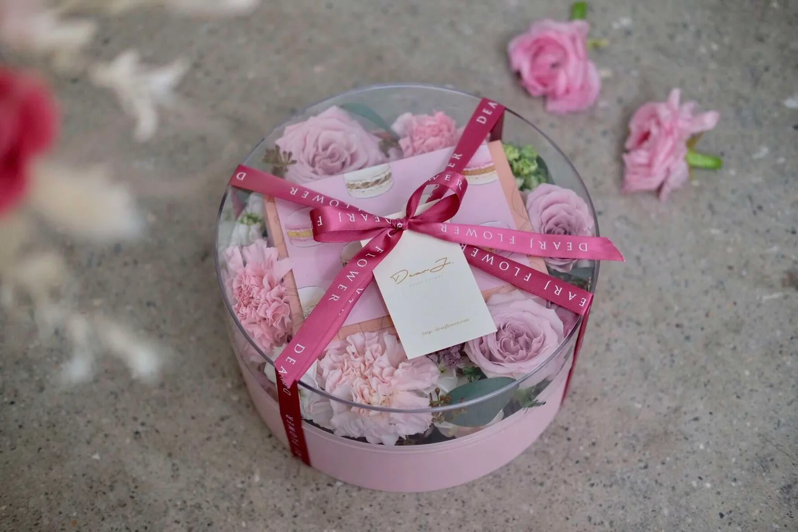 Dear J x Parslee Macarons Gift Set(Pink) 4
